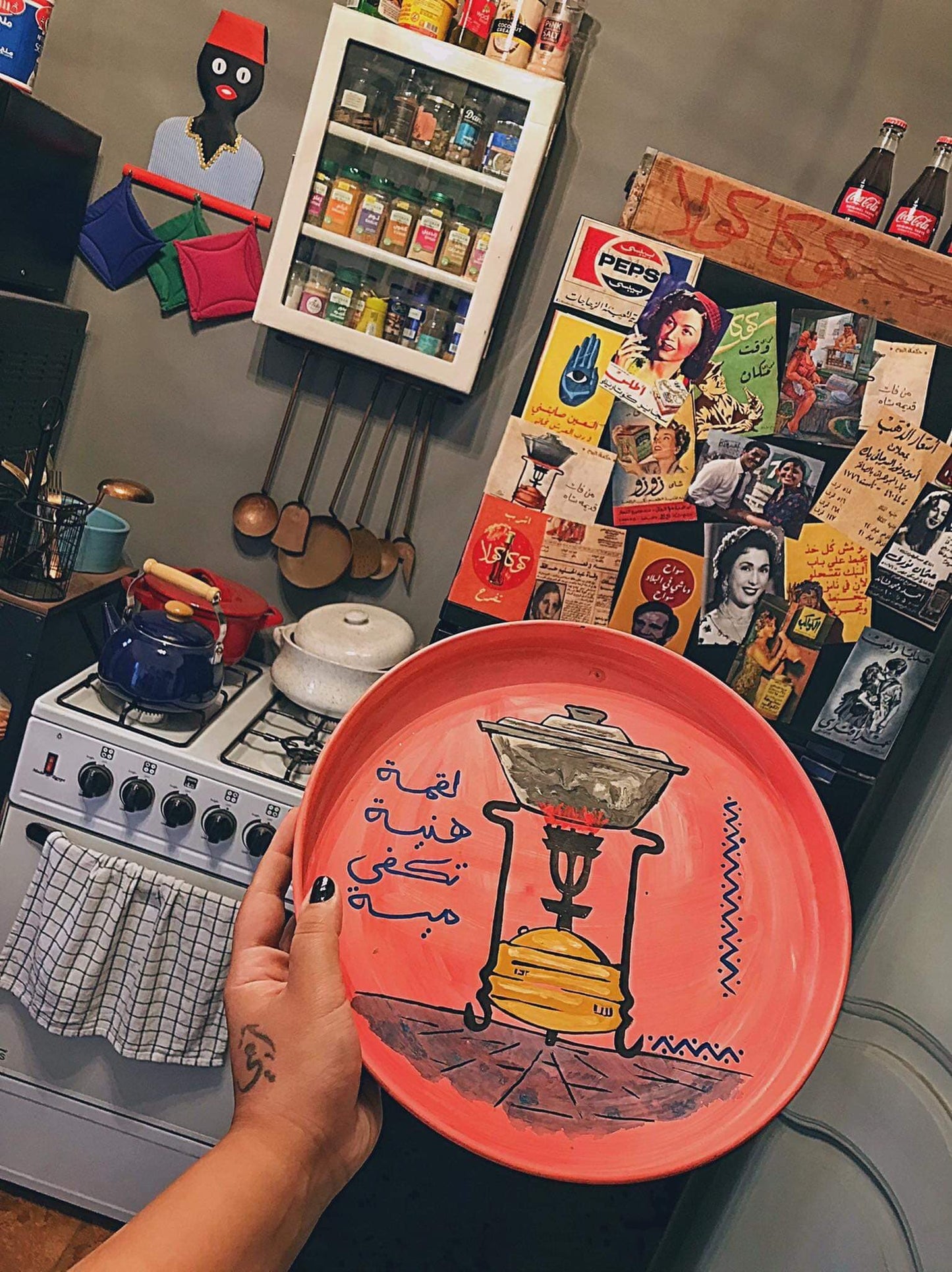 Folklore Aluminium Tray | Wall Art