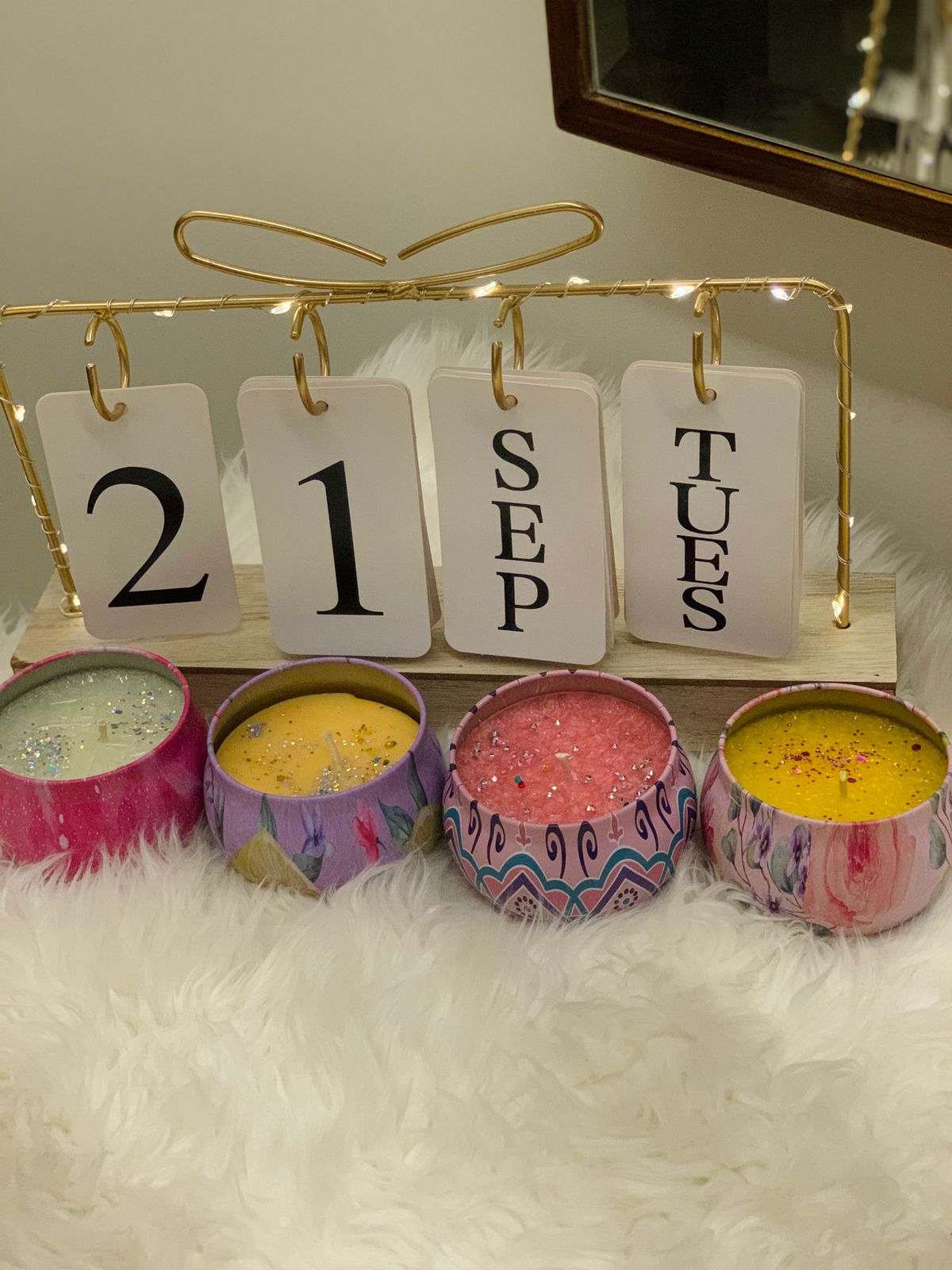 Scented Botanical Candle Set