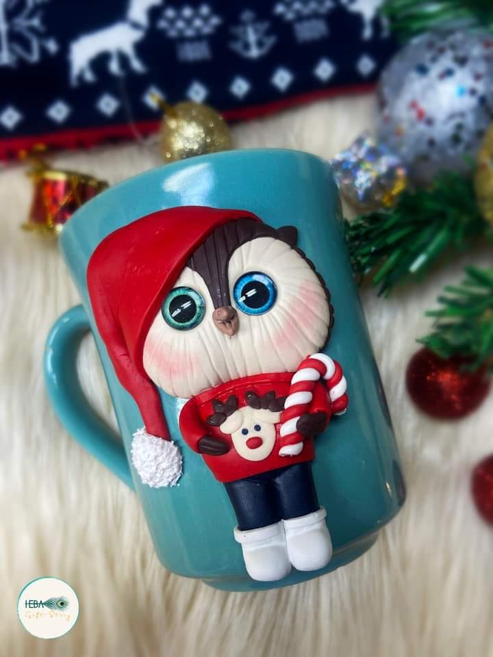 Christmas Owl Mug