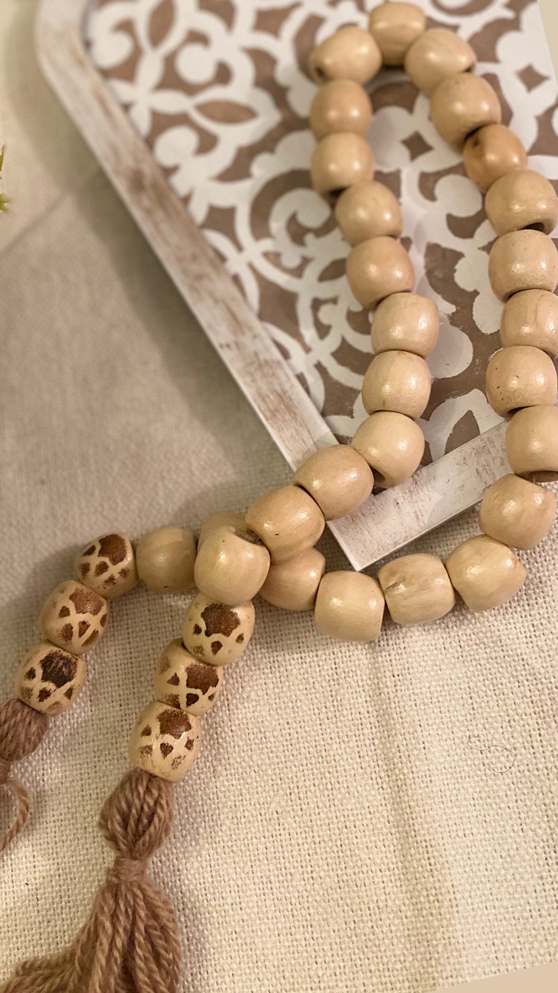Wooden Garland