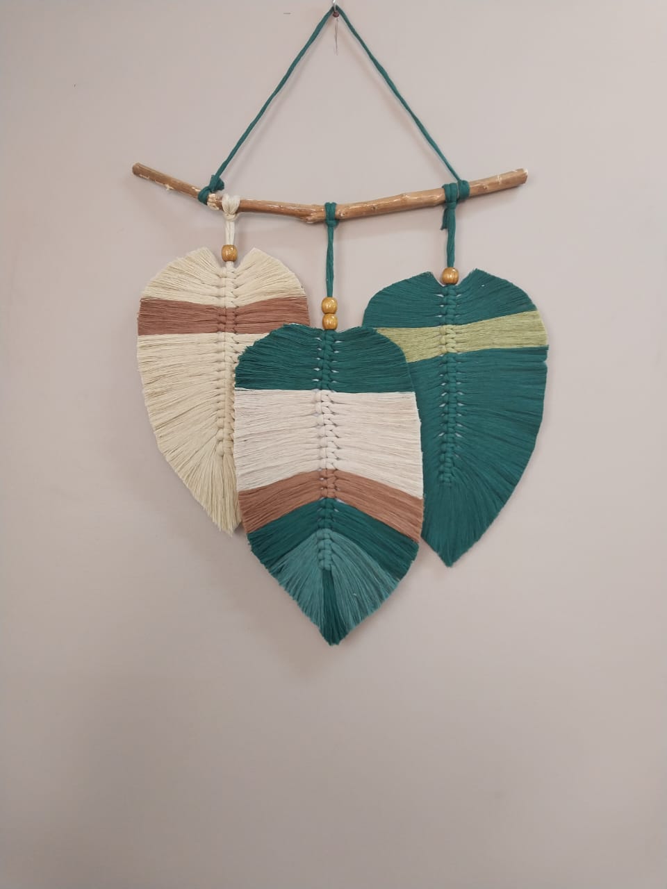Macrame Leaves Wall Hanging