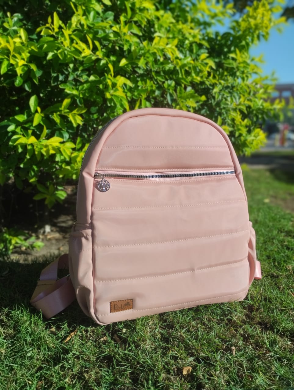 Cute Pink Handmade Backpack