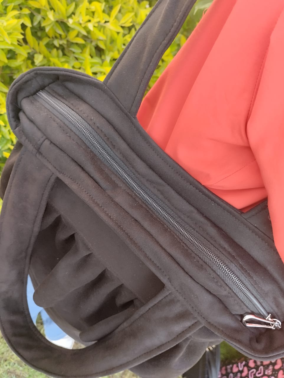 Handmade Black Handbag