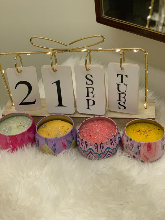 Scented Botanical Candle Set