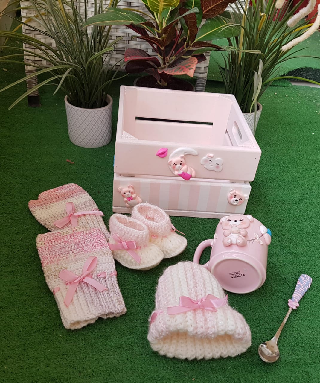 Baby Girl Pink 'Get Ready For Winter' Box