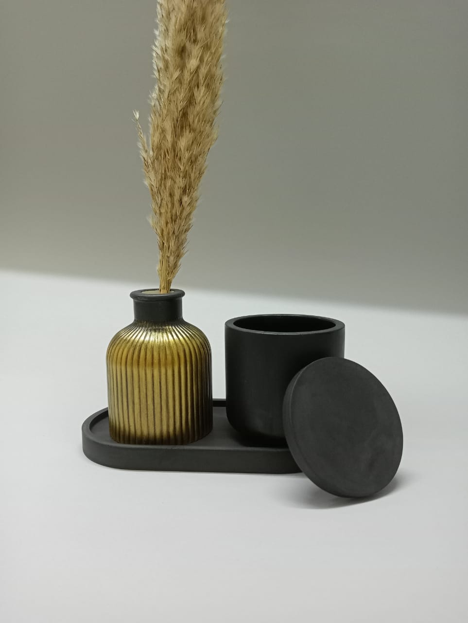 2 Decorative Containers for Living Room or Bathroom