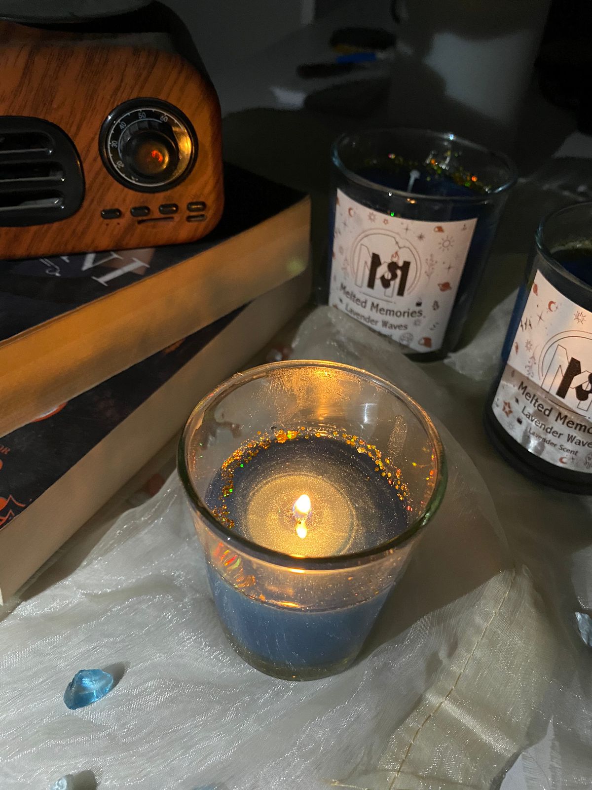 Lavender Wave Candle