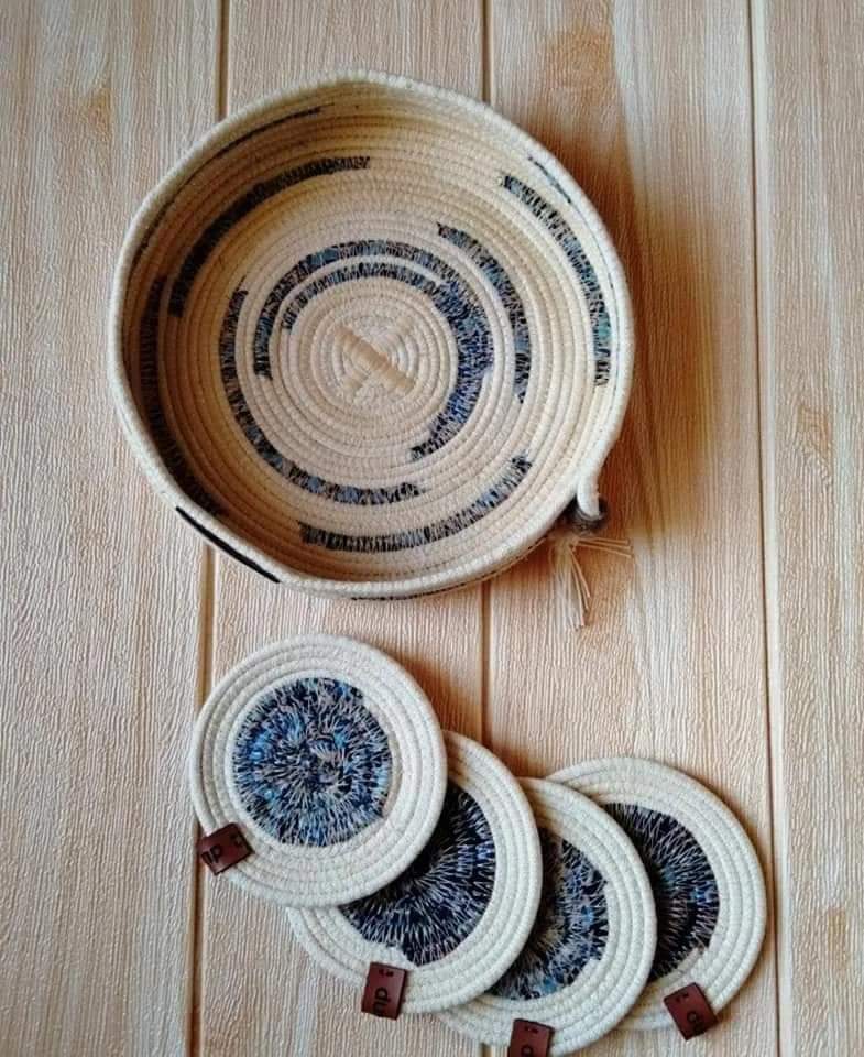 Boho Coasters Set